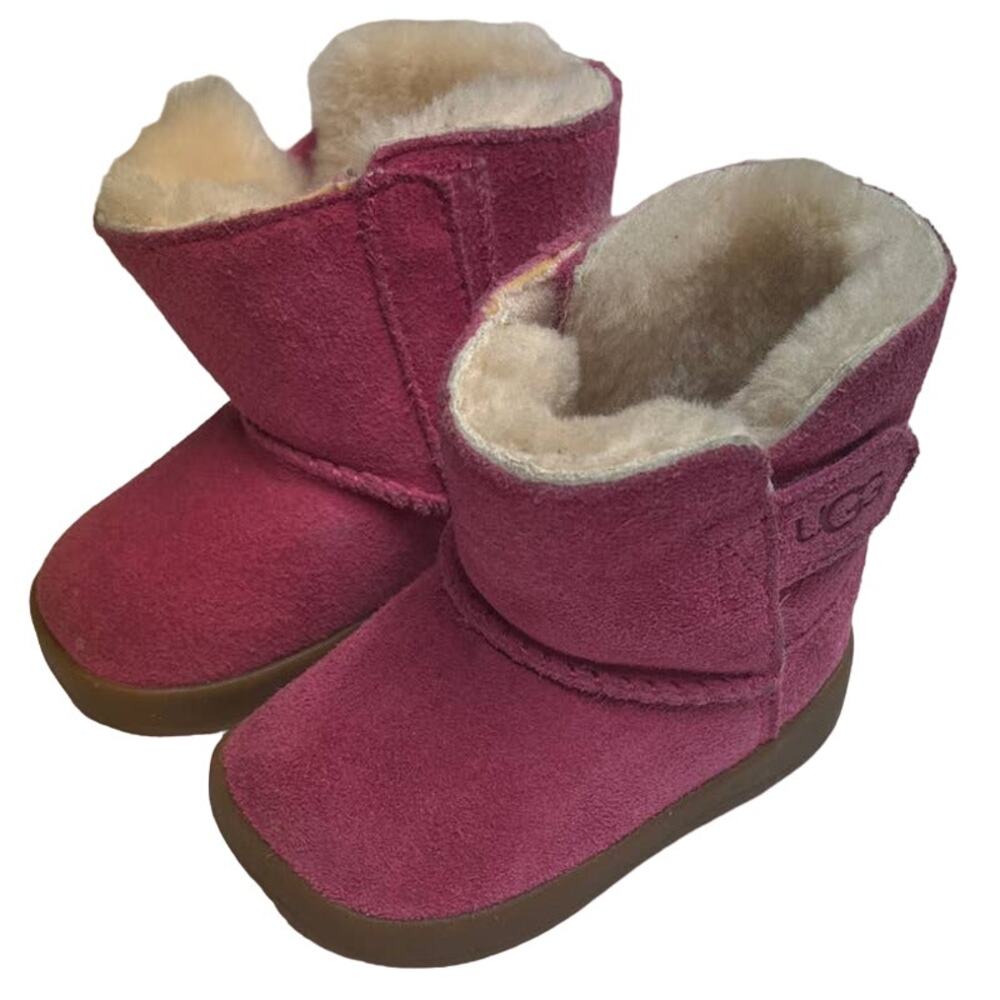 UGG AUSTRALIA TODDLER BOOTS SZ.02/03 S/N10960891 Baby Girl Pink Ugg